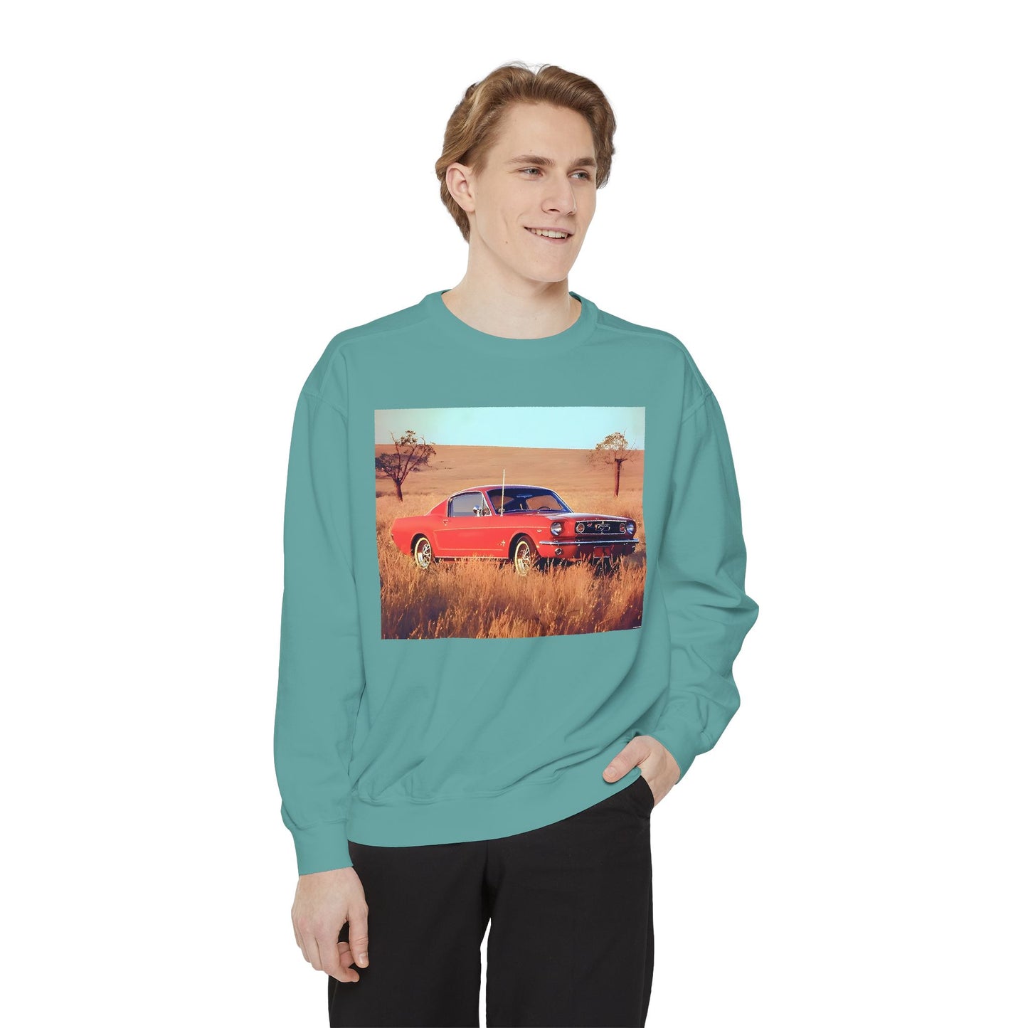 Unisex Garment-Dyed Sweatshirt